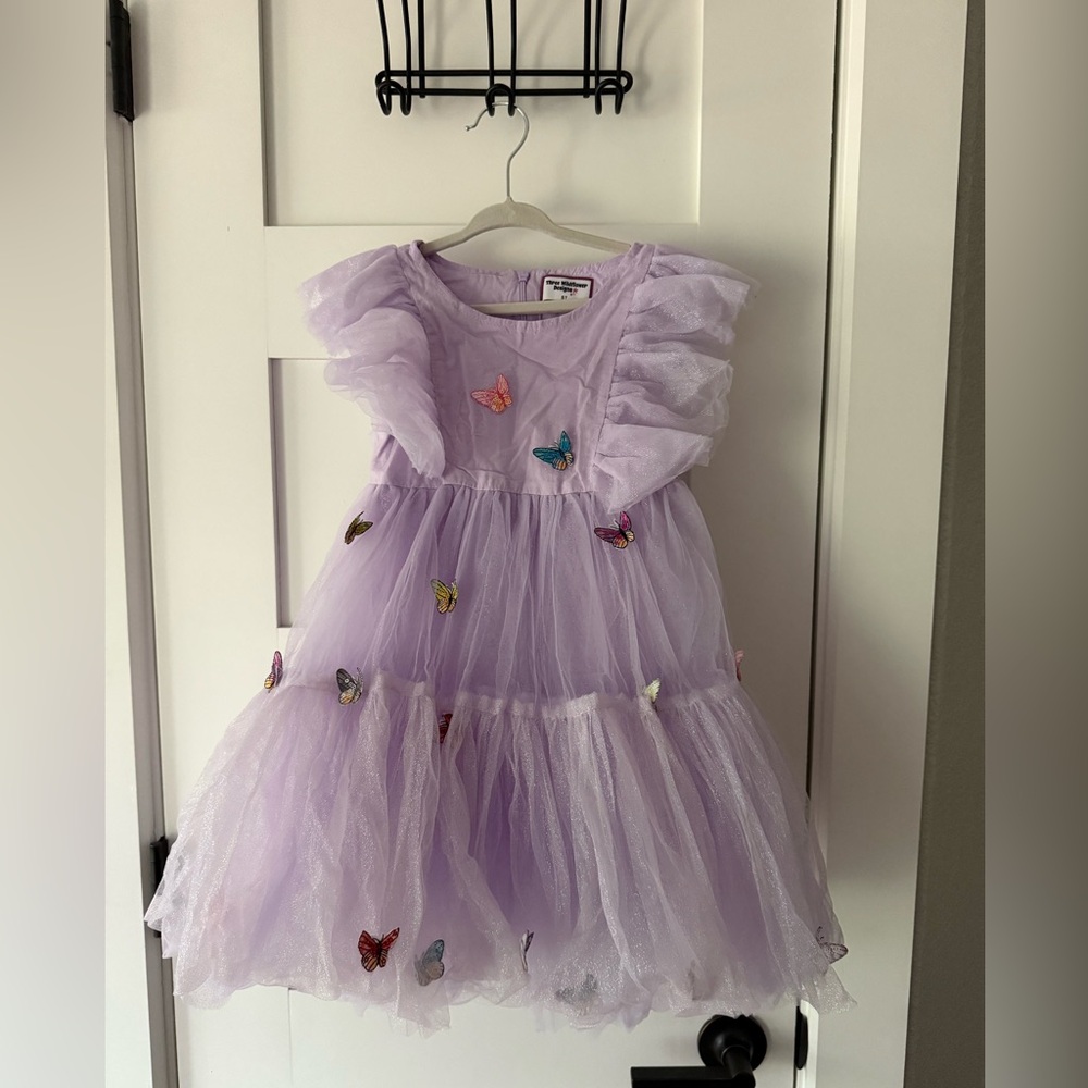Three Wildflower Designs Lavender Dress